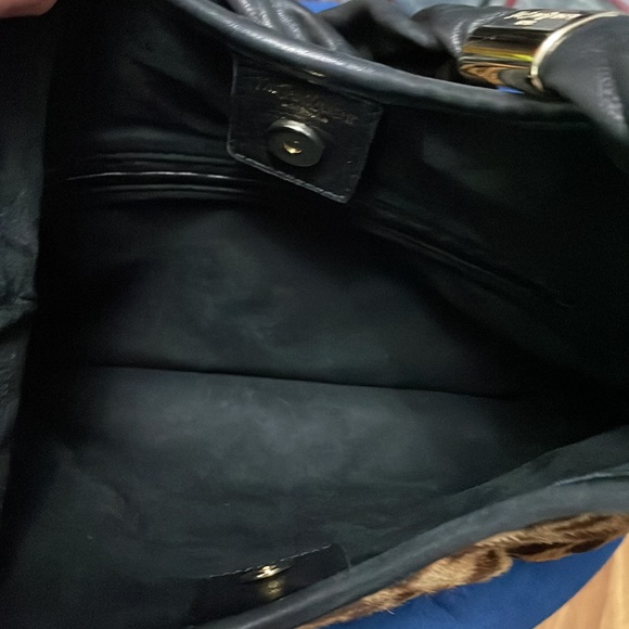 YSL St Tropez Leopard Print Pony Hair Hobo - Picture 10 of 10